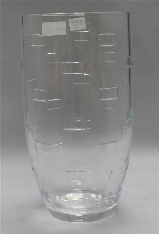 A Waterford glass vase